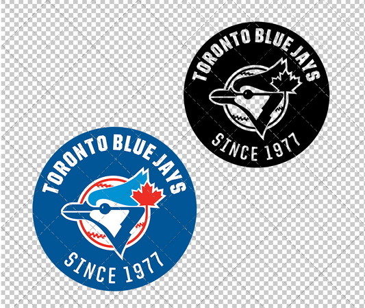 Toronto Blue Jays Circle 1994, Svg, Dxf, Eps, Png - SvgShopArt