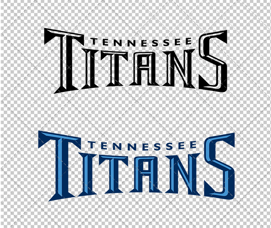 Tennessee Titans Wordmark 1999, Svg, Dxf, Eps, Png - SvgShopArt