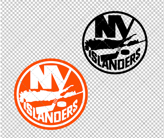 New York Islanders Concept 2017 009, Svg, Dxf, Eps, Png - SvgShopArt