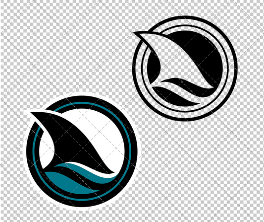 San Jose Sharks Alternate 2022, Svg, Dxf, Eps, Png - SvgShopArt