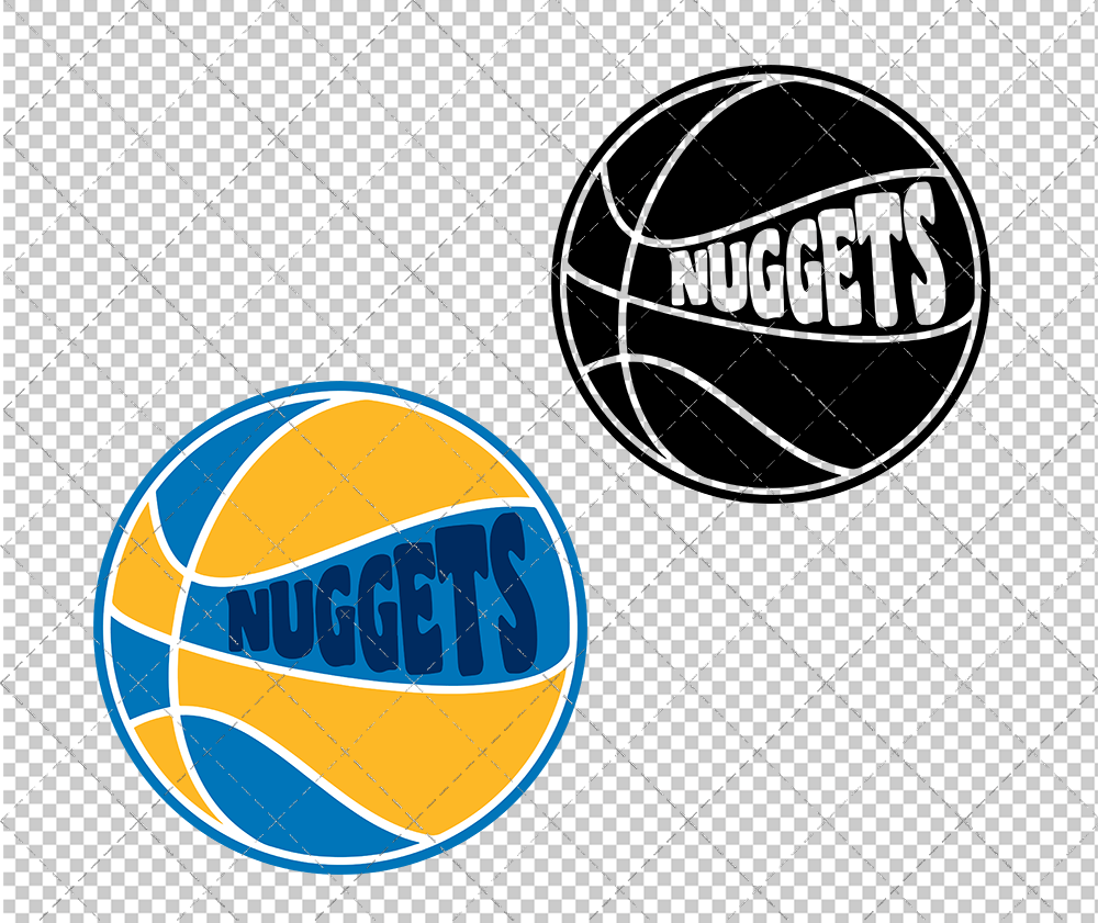 Denver Nuggets Concept 2008, Svg, Dxf, Eps, Png - SvgShopArt