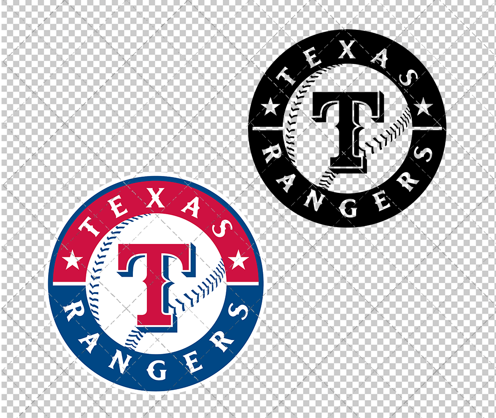 Texas Rangers 2003, Svg, Dxf, Eps, Png - SvgShopArt