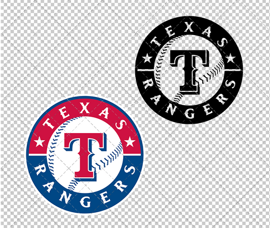 Texas Rangers 2003, Svg, Dxf, Eps, Png - SvgShopArt