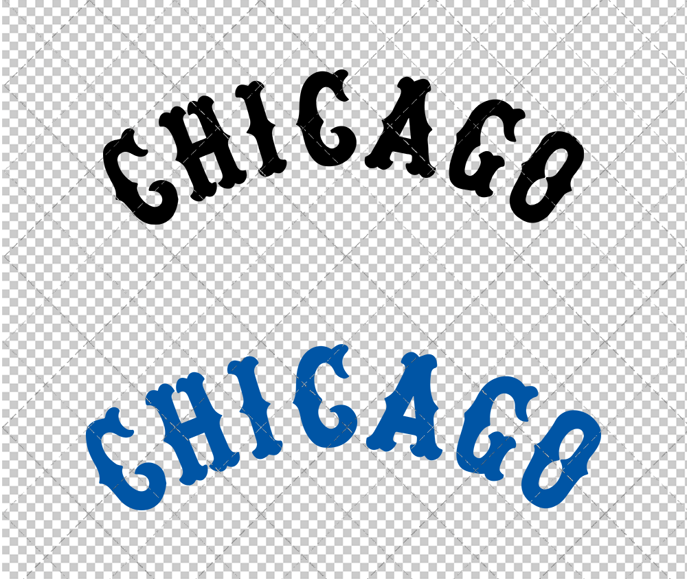 Chicago White Sox Jersey 1976 002, Svg, Dxf, Eps, Png - SvgShopArt