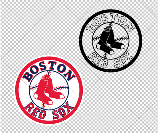 Boston Red Sox 1976, Svg, Dxf, Eps, Png - SvgShopArt
