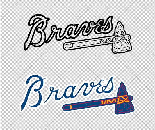 Atlanta Braves Jersey 2005, Svg, Dxf, Eps, Png - SvgShopArt