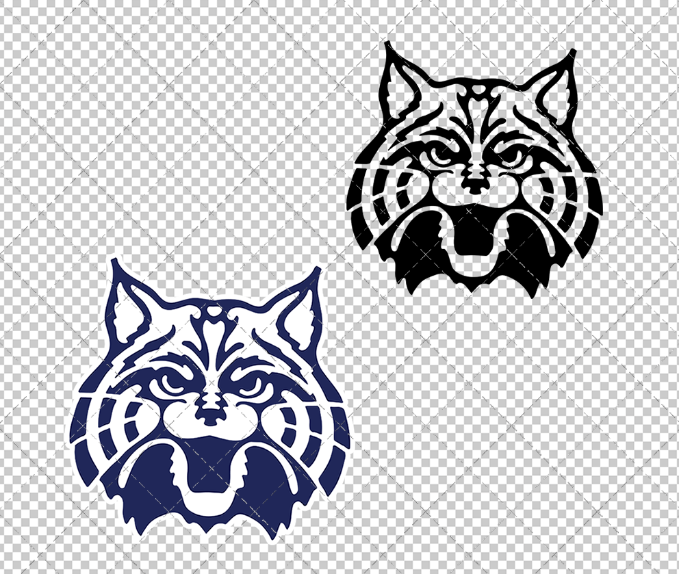 Arizona Wildcats Alternate 1990, Svg, Dxf, Eps, Png - SvgShopArt