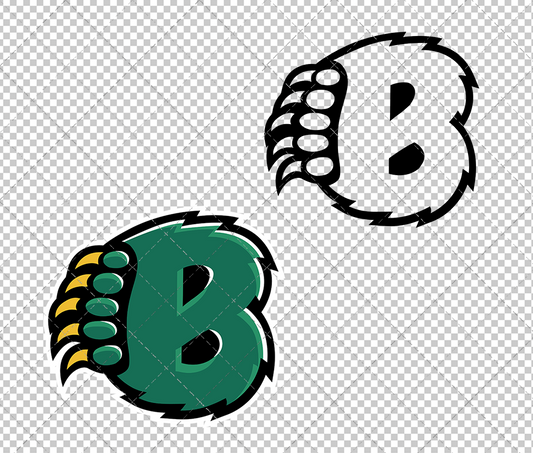 Baylor Bears Alternate 1997, Svg, Dxf, Eps, Png - SvgShopArt