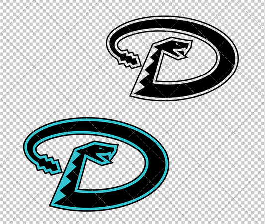 Arizona Diamondbacks Alternate 2024, Svg, Dxf, Eps, Png - SvgShopArt