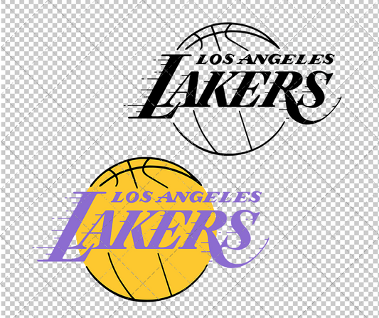 Los Angeles Lakers 1967, Svg, Dxf, Eps, Png - SvgShopArt
