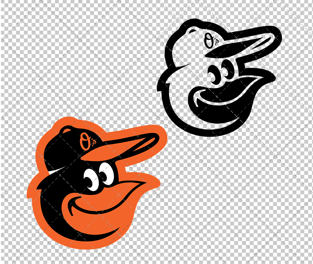 Baltimore Orioles Alternate 2012, Svg, Dxf, Eps, Png - SvgShopArt