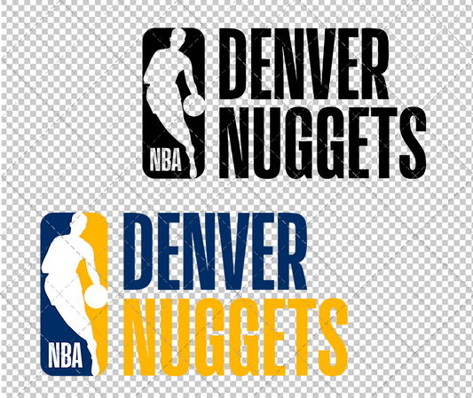 Denver Nuggets Misc 2017, Svg, Dxf, Eps, Png - SvgShopArt