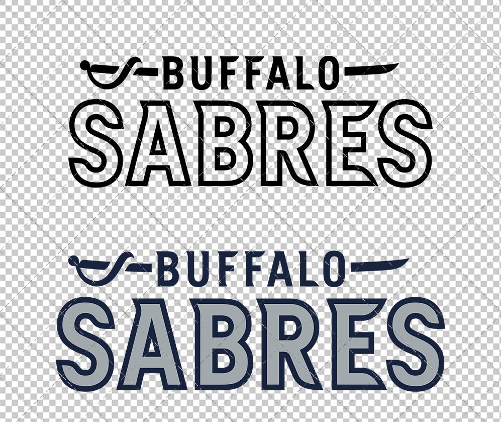 Buffalo Sabres Wordmark 2013 004, Svg, Dxf, Eps, Png - SvgShopArt