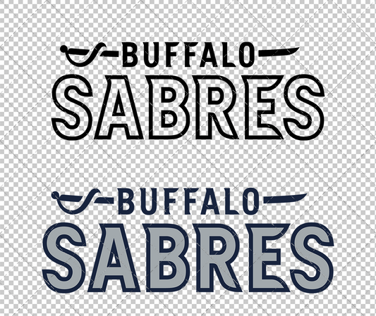 Buffalo Sabres Wordmark 2013 004, Svg, Dxf, Eps, Png - SvgShopArt