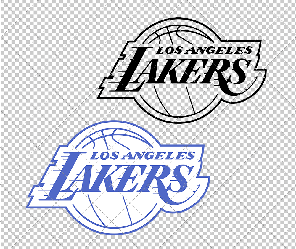 Los Angeles Lakers Concept 2001 005, Svg, Dxf, Eps, Png - SvgShopArt