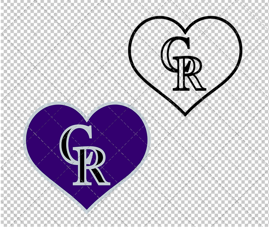 Colorado Rockies Concept 2017, Svg, Dxf, Eps, Png - SvgShopArt