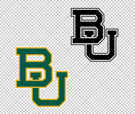 Baylor Bears Secondary 2005, Svg, Dxf, Eps, Png - SvgShopArt