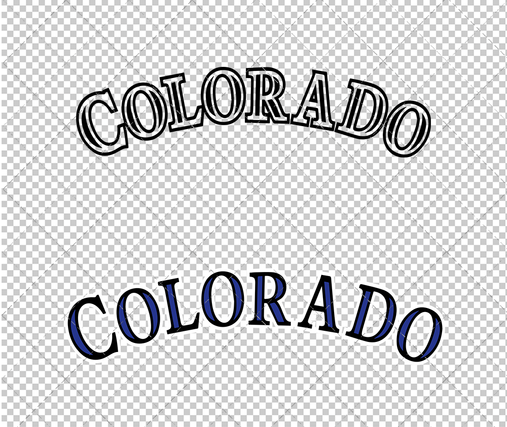 Colorado Rockies Jersey 2000, Svg, Dxf, Eps, Png - SvgShopArt