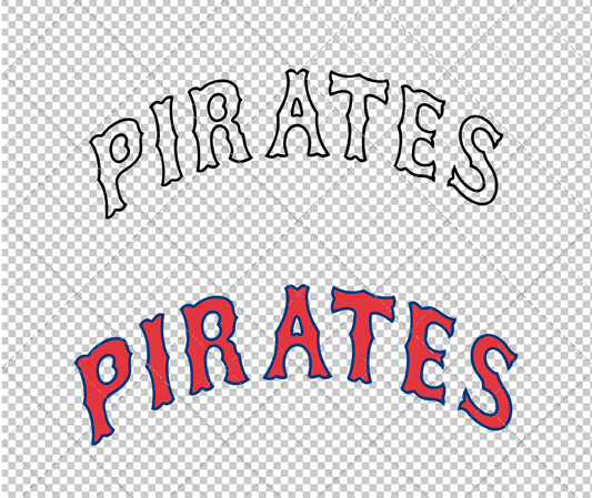 Pittsburgh Pirates Jersey 1933, Svg, Dxf, Eps, Png - SvgShopArt