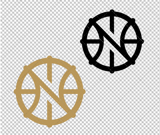 New Orleans Pelicans Alternate 2013 006, Svg, Dxf, Eps, Png - SvgShopArt