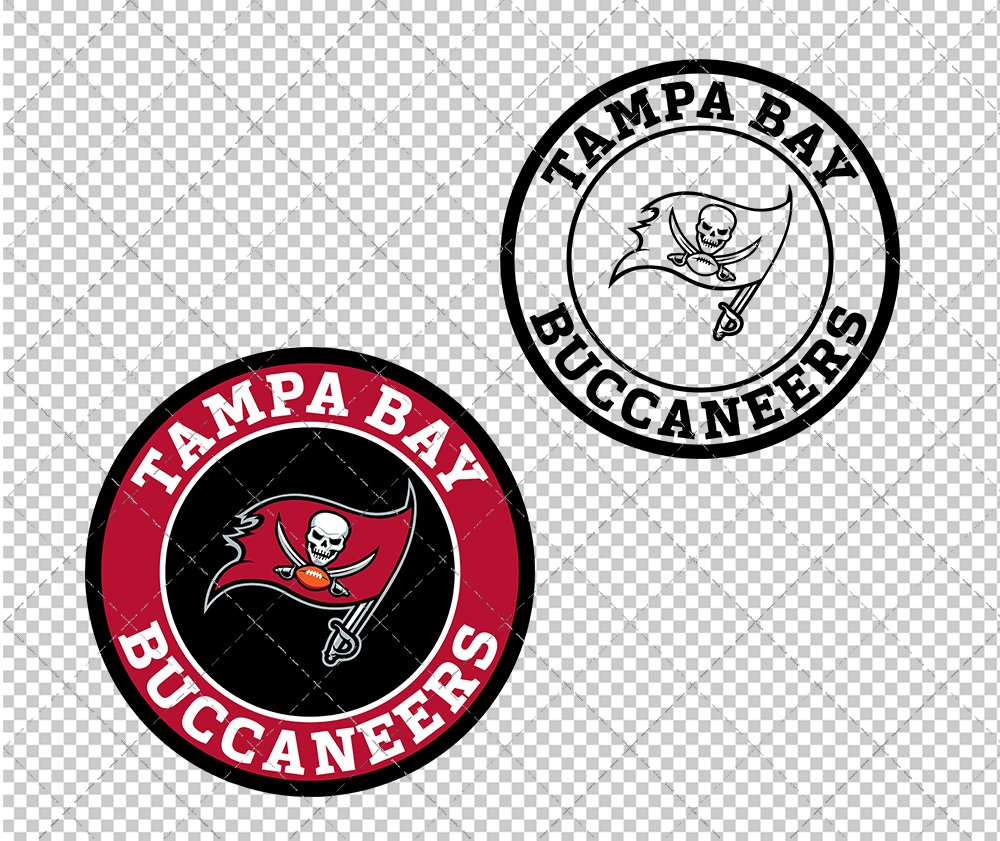 Tampa Bay Buccaneers Circle 2020, Svg, Dxf, Eps, Png - SvgShopArt