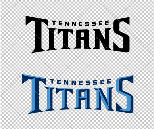 Tennessee Titans Wordmark 2018, Svg, Dxf, Eps, Png - SvgShopArt