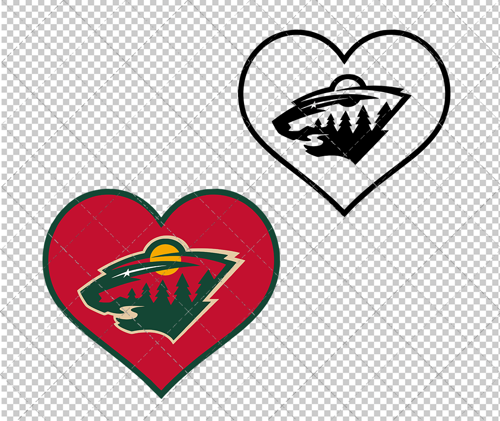 Minnesota Wild Concept 2013, Svg, Dxf, Eps, Png - SvgShopArt