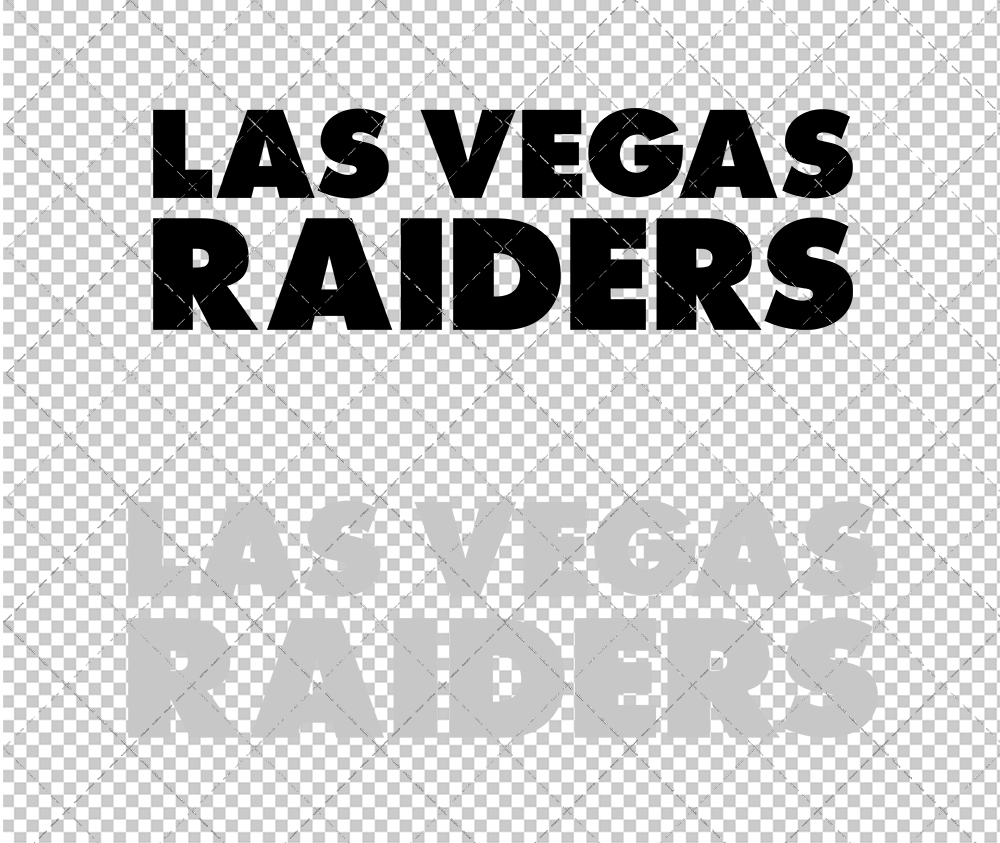 Las Vegas Raiders Wordmark 2020, Svg, Dxf, Eps, Png - SvgShopArt