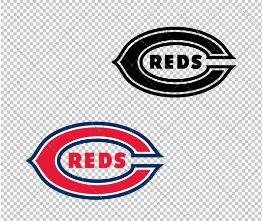 Cincinnati Reds 1939, Svg, Dxf, Eps, Png - SvgShopArt