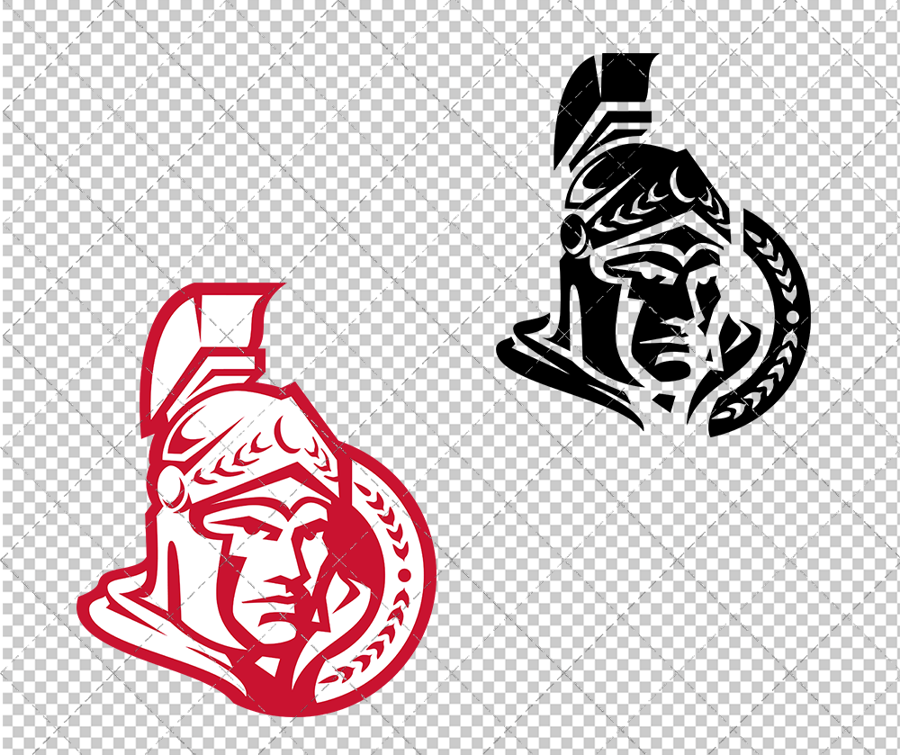 Ottawa Senators Concept 2007 004, Svg, Dxf, Eps, Png - SvgShopArt