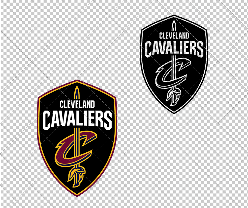 Cleveland Cavaliers 2017, Svg, Dxf, Eps, Png - SvgShopArt