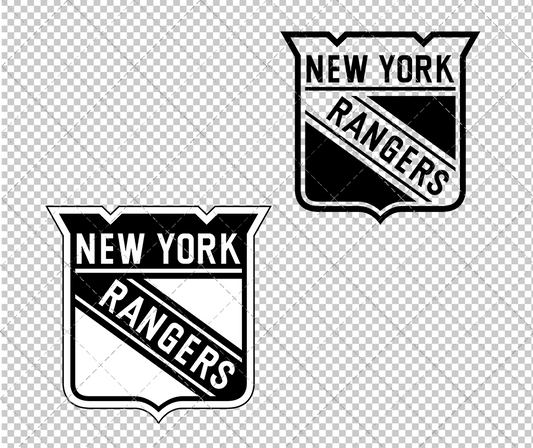 New York Rangers Concept 1999 008, Svg, Dxf, Eps, Png - SvgShopArt