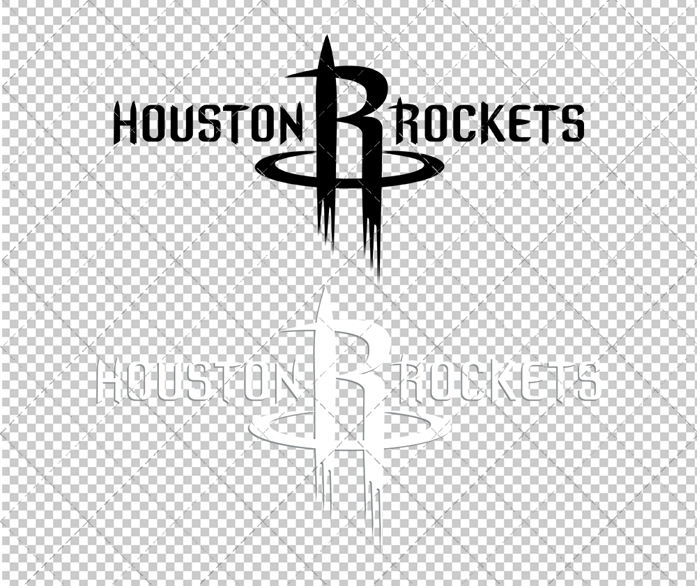 Houston Rockets Secondary 2003, Svg, Dxf, Eps, Png - SvgShopArt