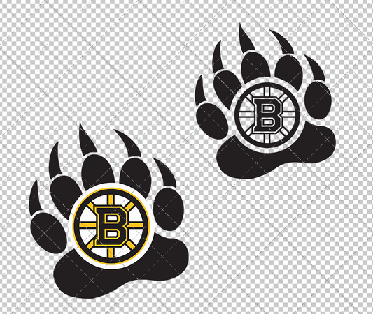 Boston Bruins Concept 2007 004, Svg, Dxf, Eps, Png - SvgShopArt