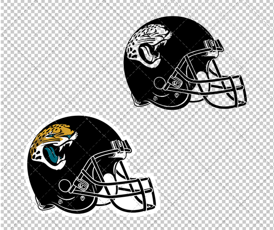 Jacksonville Jaguars Helmet 2013 002, Svg, Dxf, Eps, Png - SvgShopArt