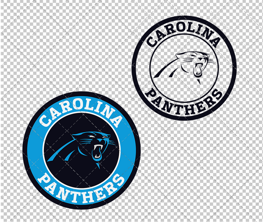 Carolina Panthers Circle 2012, Svg, Dxf, Eps, Png - SvgShopArt