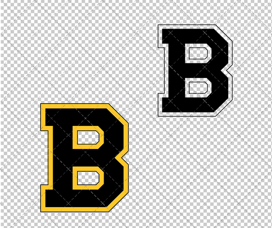 Boston Bruins 1934, Svg, Dxf, Eps, Png - SvgShopArt