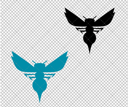 Charlotte Hornets Alternate 2014 005, Svg, Dxf, Eps, Png - SvgShopArt