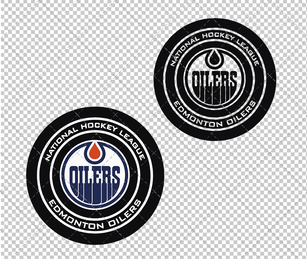 Edmonton Oilers Circle 2022 003, Svg, Dxf, Eps, Png - SvgShopArt