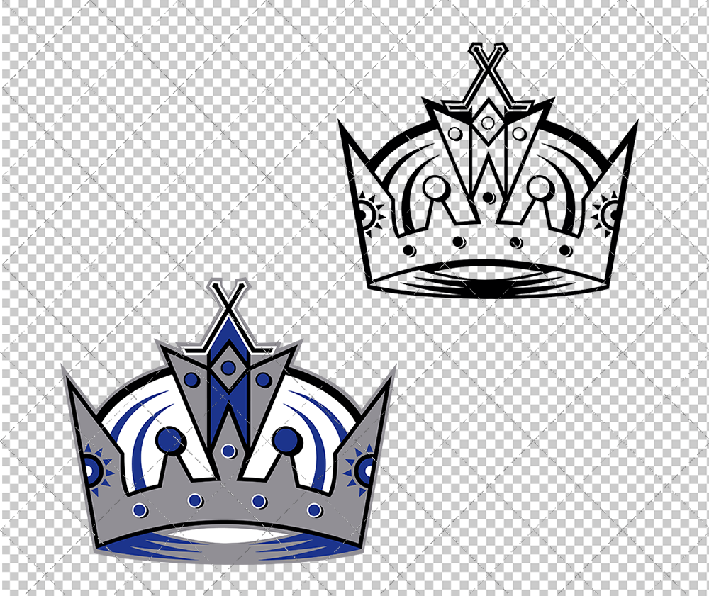 Los Angeles Kings 2002, Svg, Dxf, Eps, Png - SvgShopArt