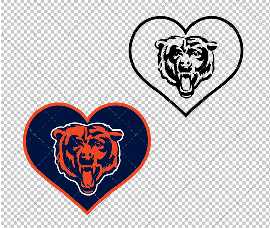 Chicago Bears Concept 2012, Svg, Dxf, Eps, Png - SvgShopArt