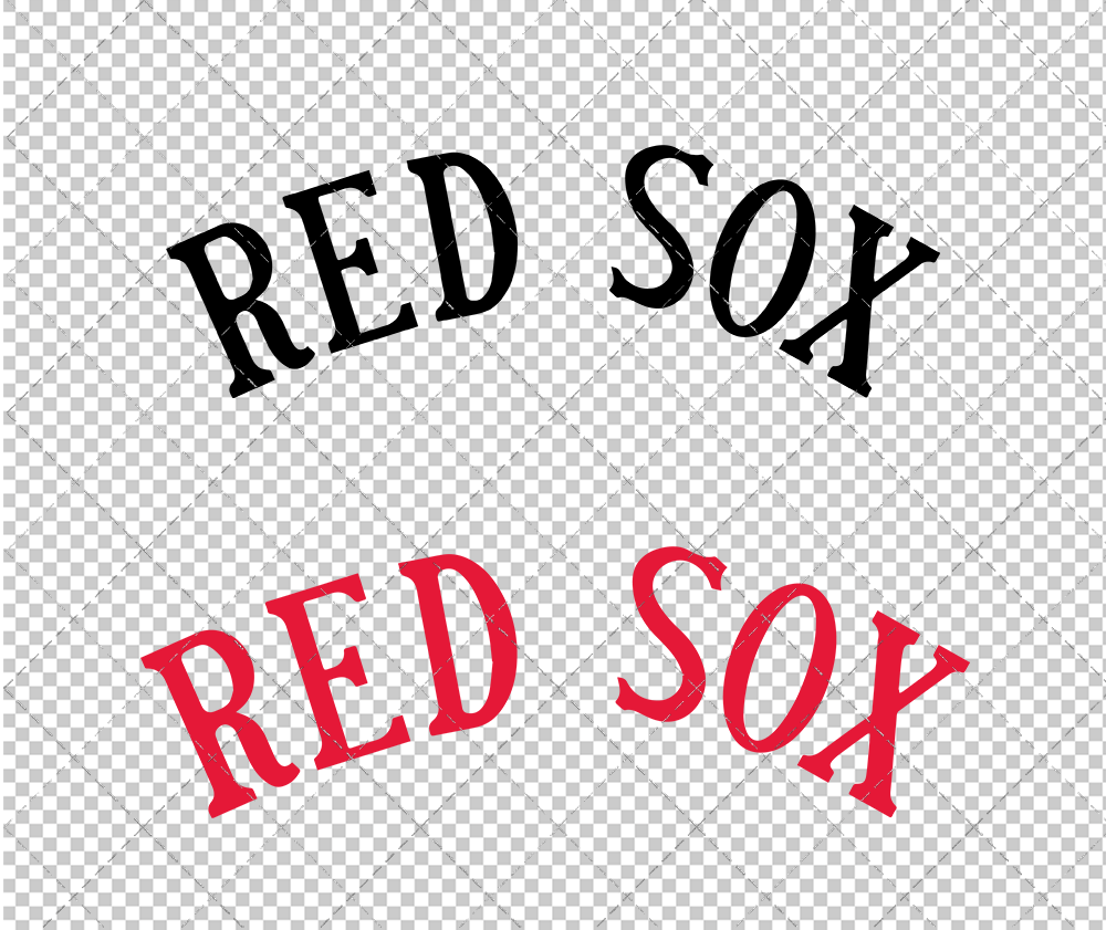 Boston Red Sox Jersey 1935 002, Svg, Dxf, Eps, Png - SvgShopArt