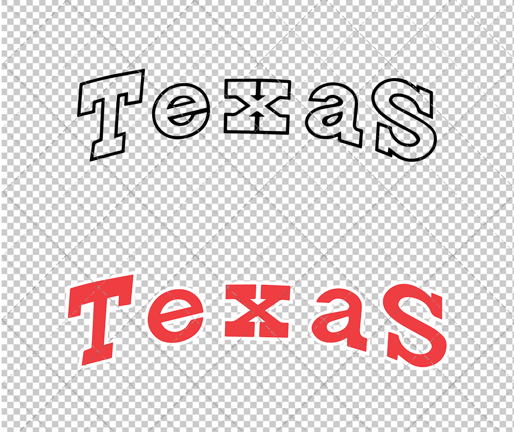 Texas Rangers Jersey 1976, Svg, Dxf, Eps, Png - SvgShopArt