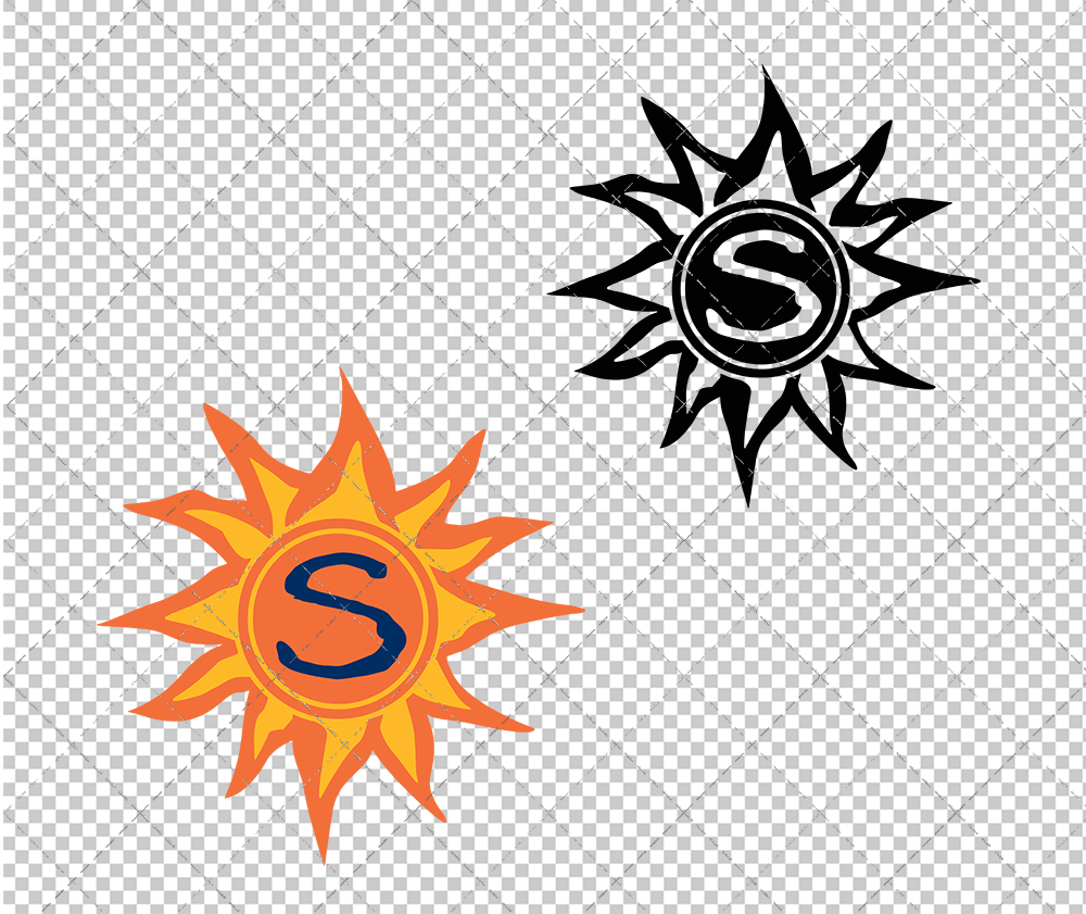 Connecticut Sun Alternate 2003, Svg, Dxf, Eps, Png - SvgShopArt