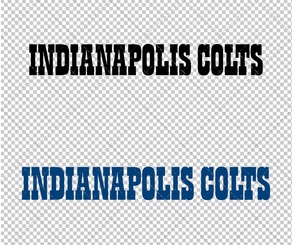 Indianapolis Colts Wordmark 1985, Svg, Dxf, Eps, Png - SvgShopArt