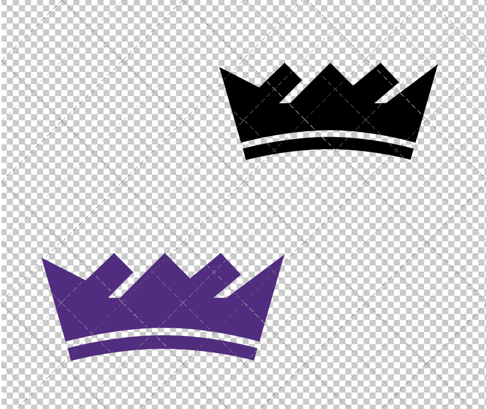 Sacramento Kings Alternate 2016 003, Svg, Dxf, Eps, Png - SvgShopArt