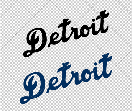 Detroit Tigers Jersey 1934, Svg, Dxf, Eps, Png - SvgShopArt