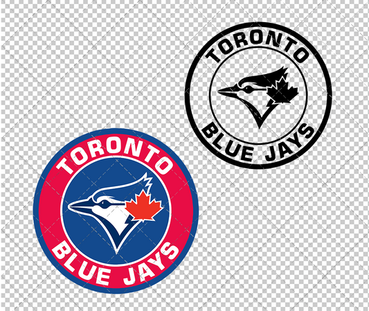 Toronto Blue Jays Circle 2012, Svg, Dxf, Eps, Png - SvgShopArt