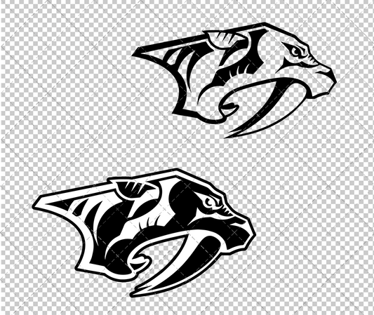 Nashville Predators Concept 2019 010, Svg, Dxf, Eps, Png - SvgShopArt