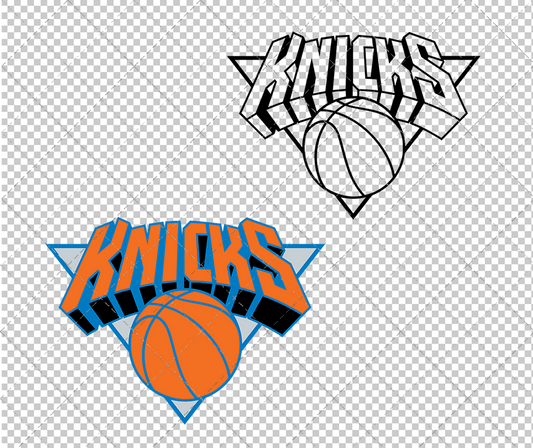 New York Knicks 1992, Svg, Dxf, Eps, Png - SvgShopArt